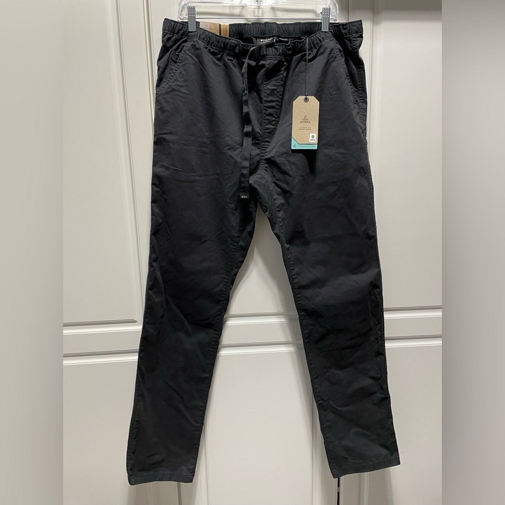 Prana MEN'S XL HIGH ROCK PANTS BLACK